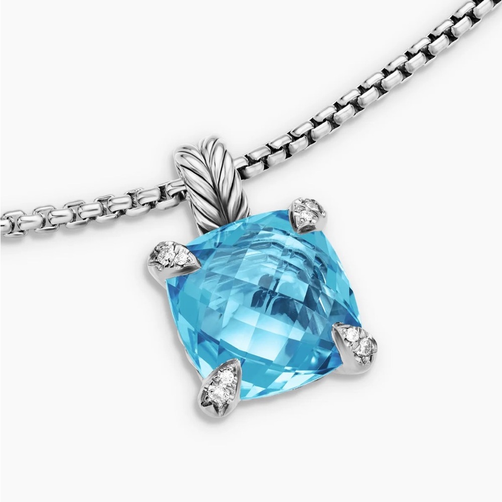 * DAVID YURMAN Stud Earrings and necklace set * - Picture 10 of 10